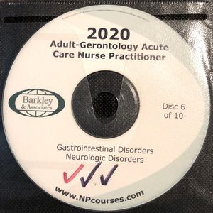 Adult-Gerontology Acute Care NP disc from Barkley & Associates disc 1-10